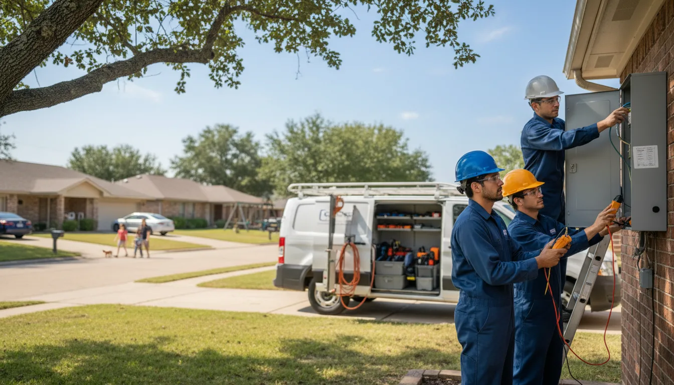 Certified electrician providing emergency electrical services in Rogers, OH